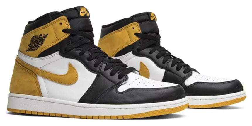 Air Jordan 1 Retro High OG 'Best Hand in the Game - Yellow Ochre' 555088-109 sneakers - Shop Now