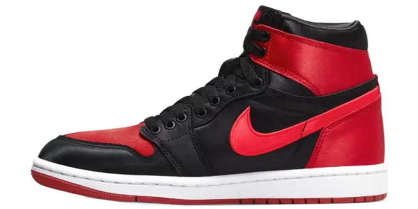 Wmns Air Jordan 1 Retro High OG "Satin Bred" 2023 FD4810-061 sneakers - Shop Now